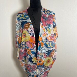 Floral Women's Kimono Jacket